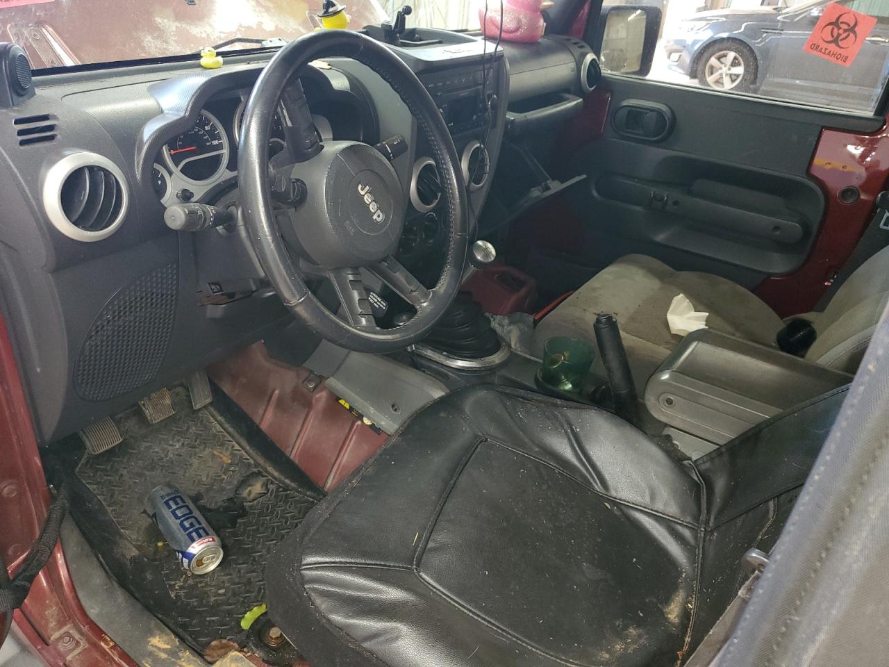 2008 Jeep Wrangler Sahara VIN: 1J8FA54148L565183 Lot: 62353055