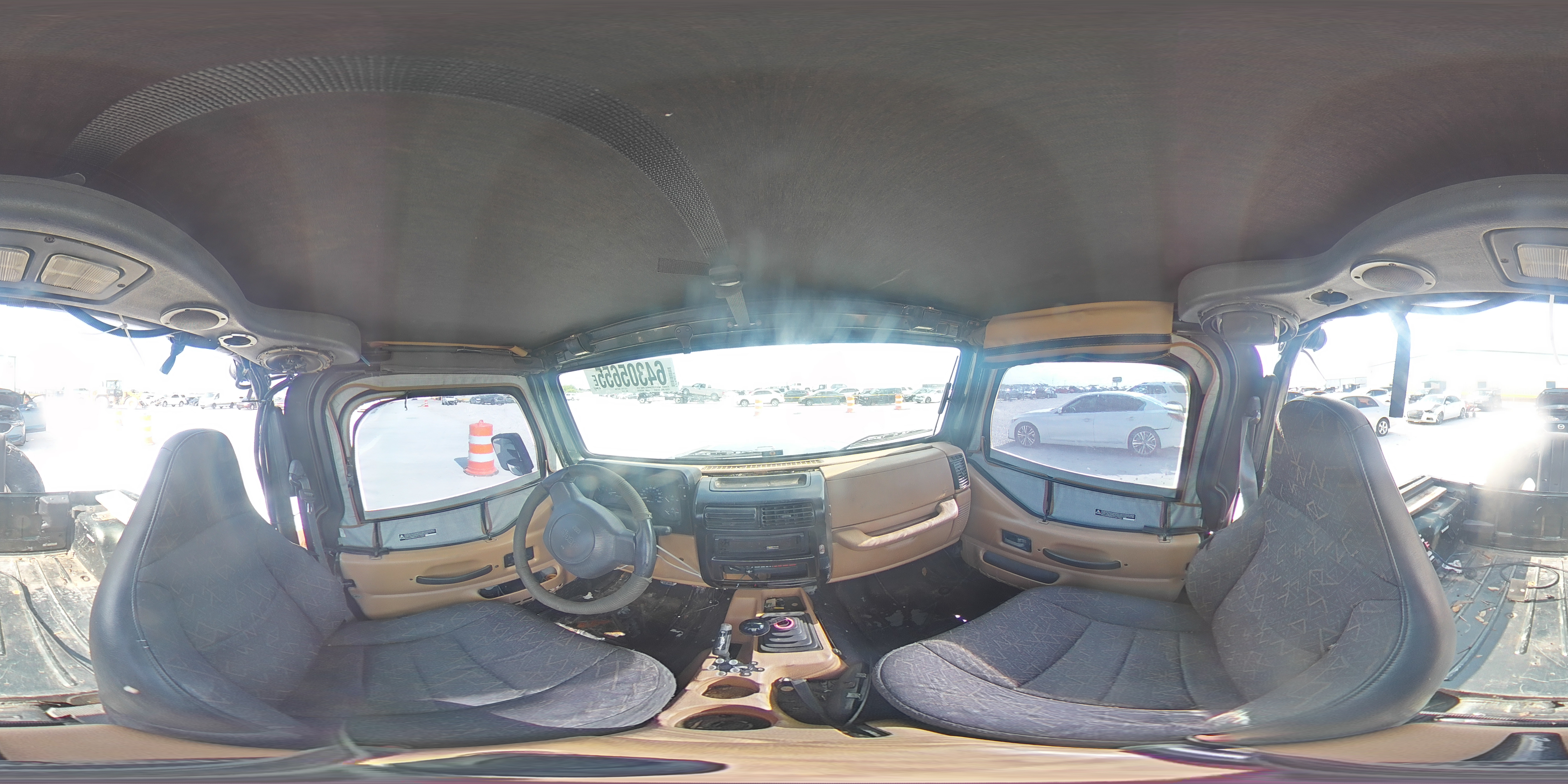 1997 Jeep Wrangler / Tj Se VIN: 1J4FY29P8VP471563 Lot: 64305655