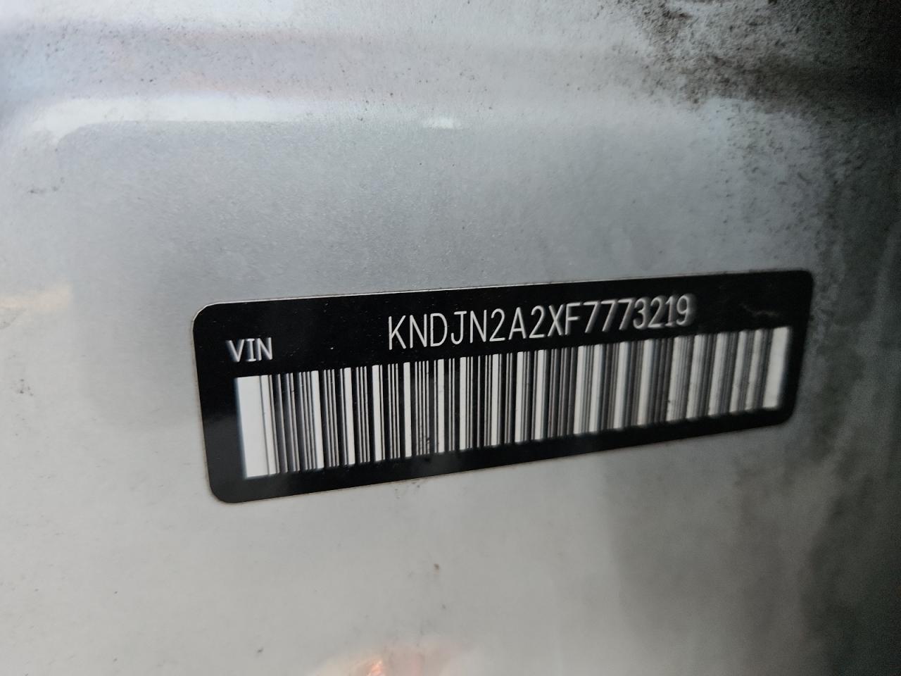 2015 Kia Soul VIN: KNDJN2A2XF7773219 Lot: 65361635