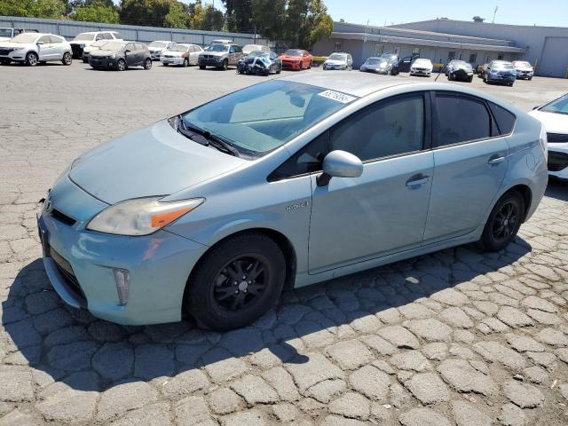  TOYOTA PRIUS 2012 Turquoise