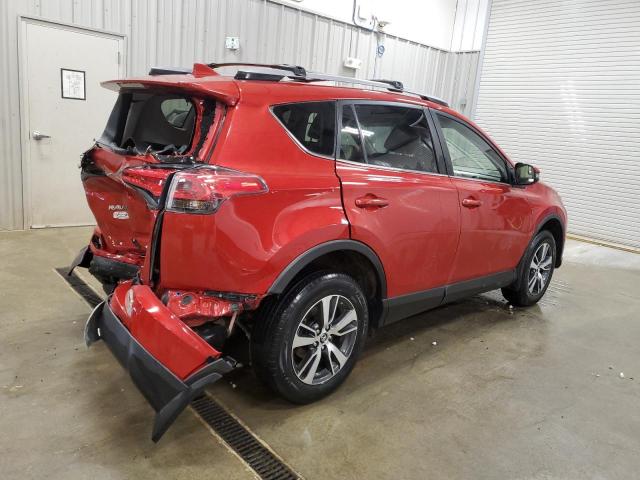  TOYOTA RAV4 2017 Красный