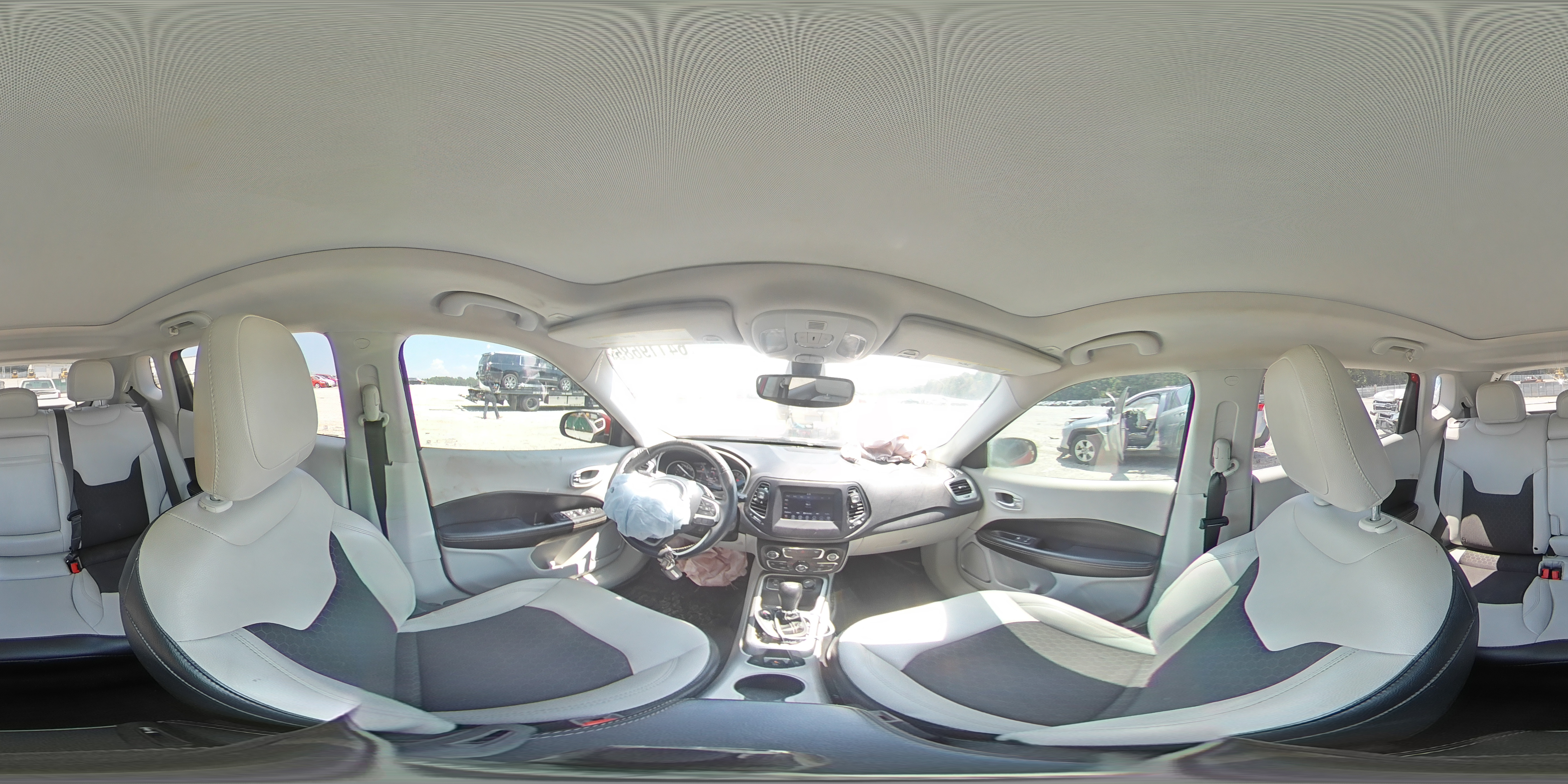 2019 Jeep Compass Latitude VIN: 3C4NJCBB7KT636407 Lot: 64119685