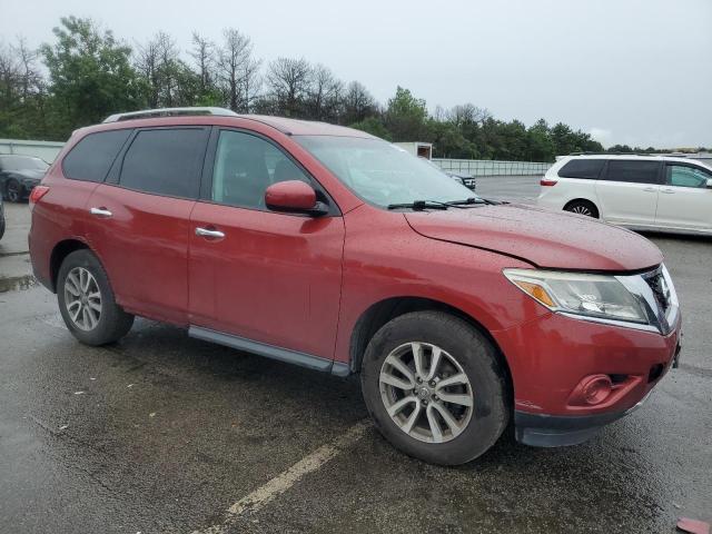  NISSAN PATHFINDER 2013 Червоний