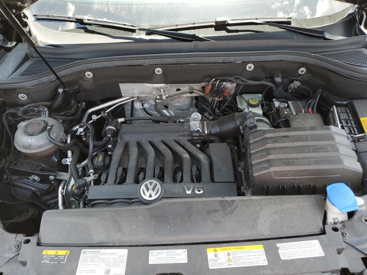 2022 Volkswagen Atlas Se VIN: 1V2HR2CA5NC12317 Lot: 64598625