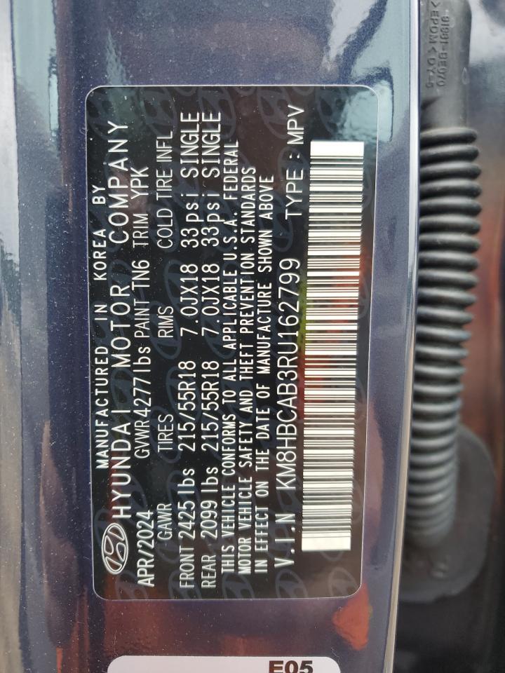 km8hbcab3ru162799 KM8HBCAB3RU162799 2024 Hyundai Kona Sel