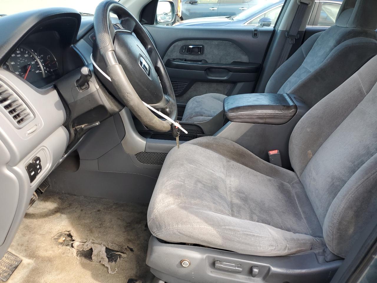 2005 Honda Pilot Ex VIN: 2HKYF18455H512748 Lot: 63251595