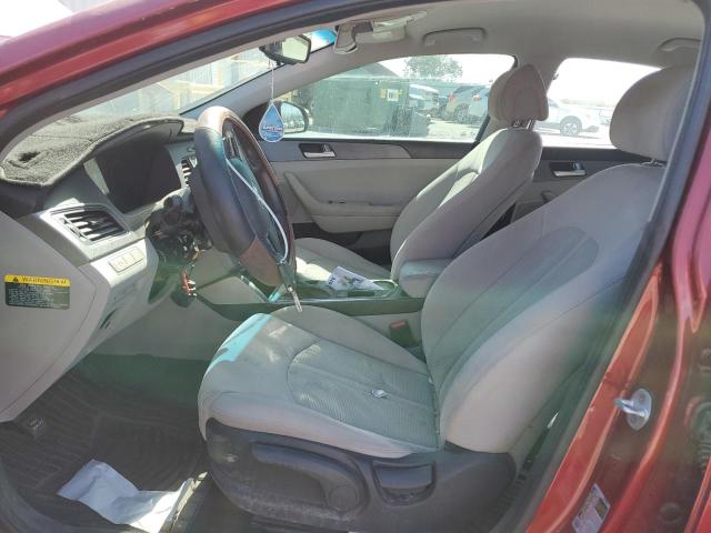  HYUNDAI SONATA 2016 Red