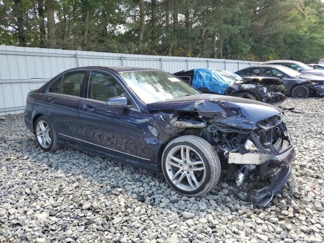  MERCEDES-BENZ C-CLASS 2012 Granatowy