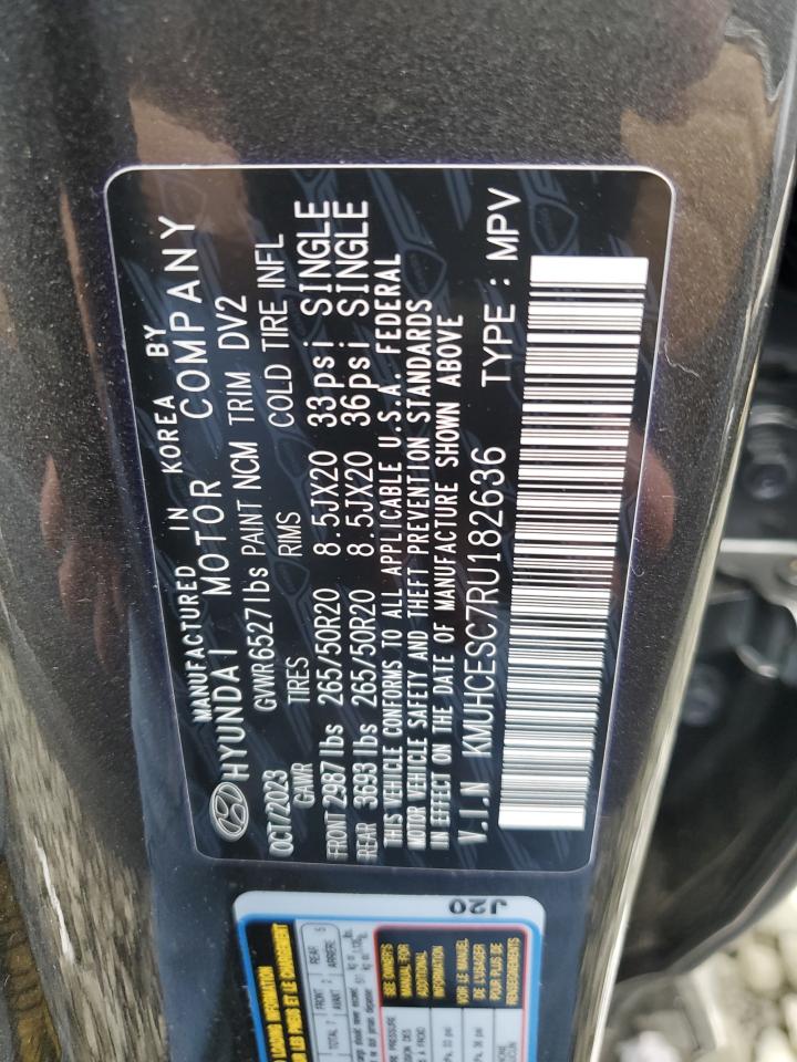 2024 Genesis Gv80 Base VIN: KMUHCESC7RU182636 Lot: 64662705
