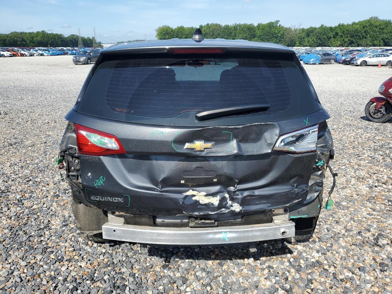 2018 Chevrolet Equinox Ls VIN: 2GNAXHEV8J6142132 Lot: 64724715
