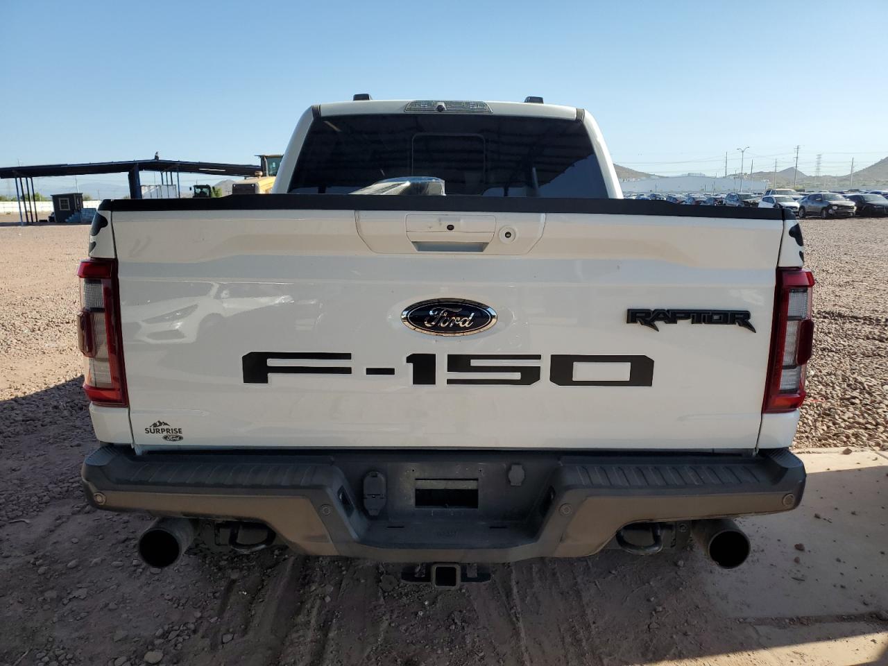 2022 Ford F150 Raptor VIN: 1FTFW1RG8NFB25072 Lot: 63861295