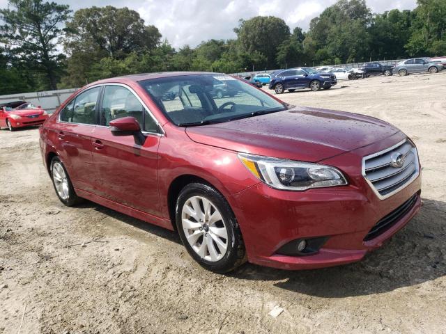  SUBARU LEGACY 2017 Красный