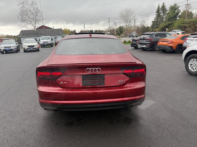 Hatchbacks AUDI A7 2017 Red