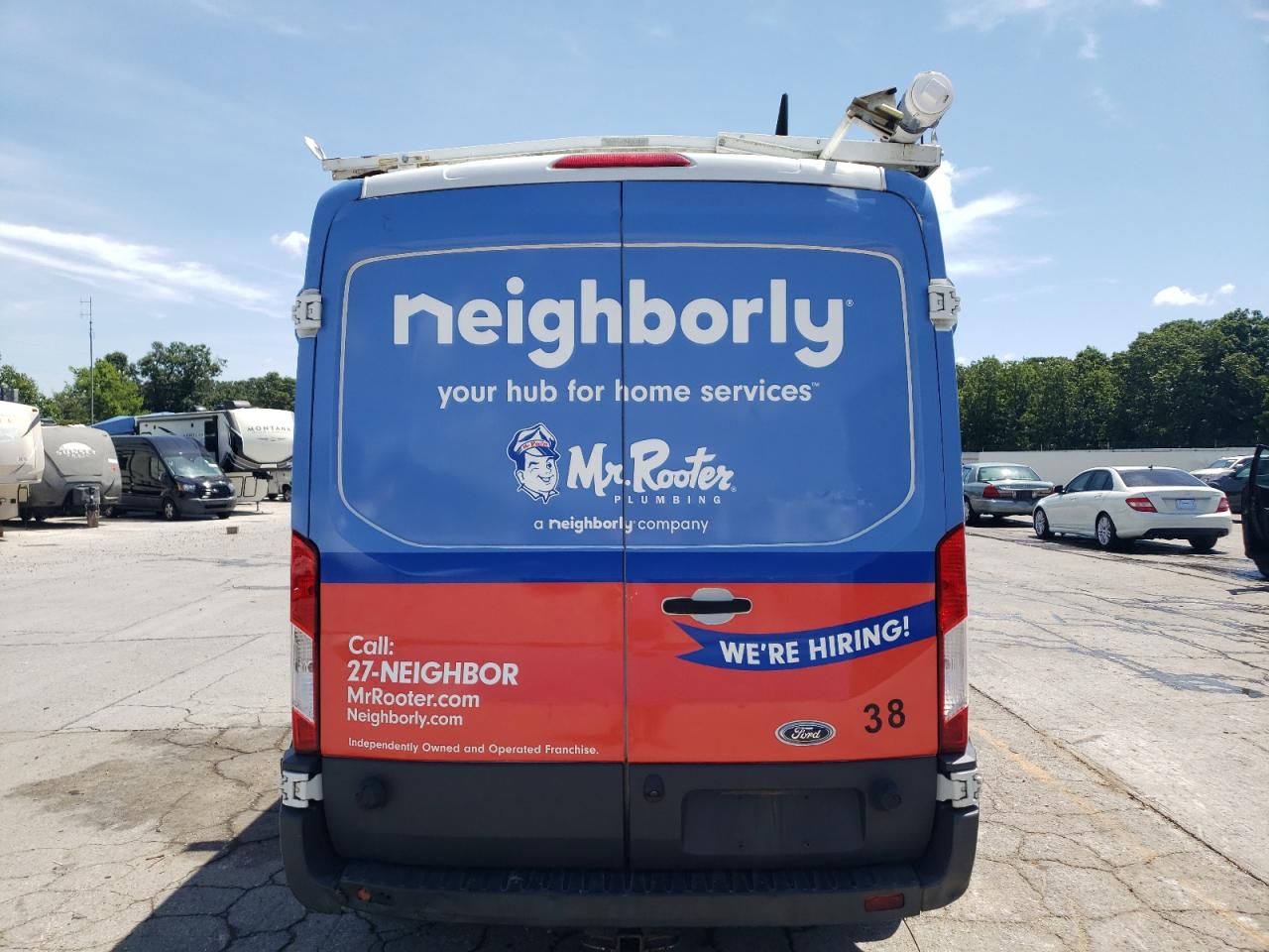 2017 Ford Transit Van T-250 Me VIN: 1FTYR2CM7HKA52003 Lot: 63699775