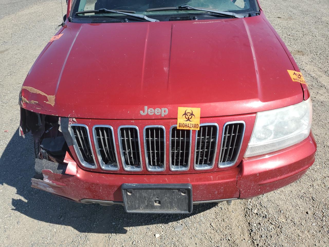 2003 Jeep Grand Cherokee Overland VIN: 1J8GW68J63C563322 Lot: 64505505