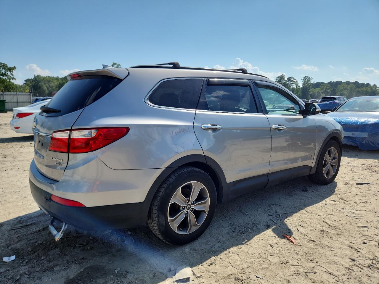 2014 Hyundai Santa Fe Gls VIN: KM8SNDHF4EU058893 Lot: 65523095