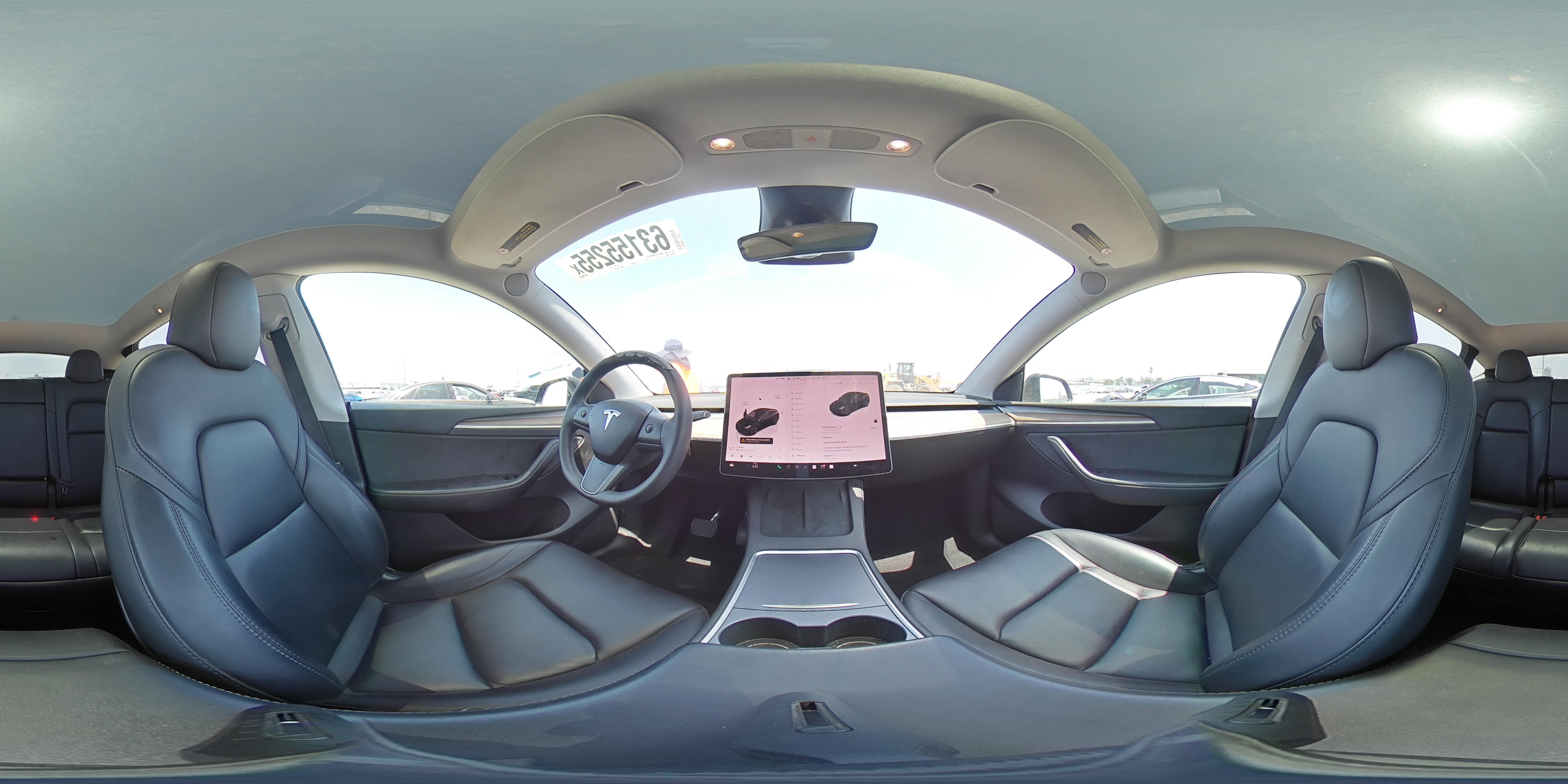 2023 Tesla Model Y VIN: 7SAYGAEE6PF796339 Lot: 63155255