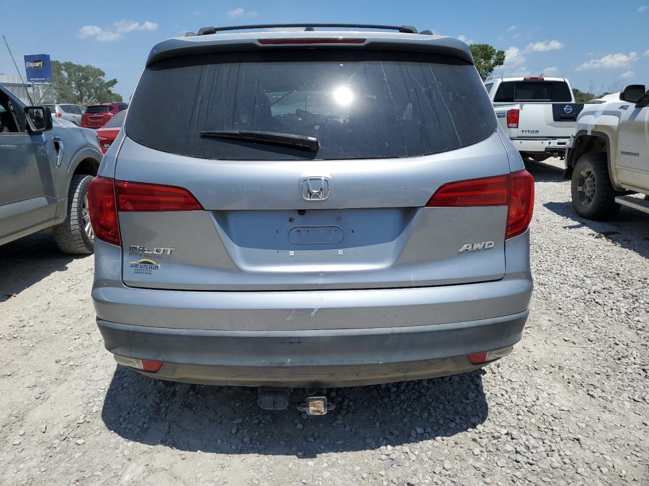 2016 Honda Pilot Exl VIN: 5FNYF6H83GB081215 Lot: 64480375