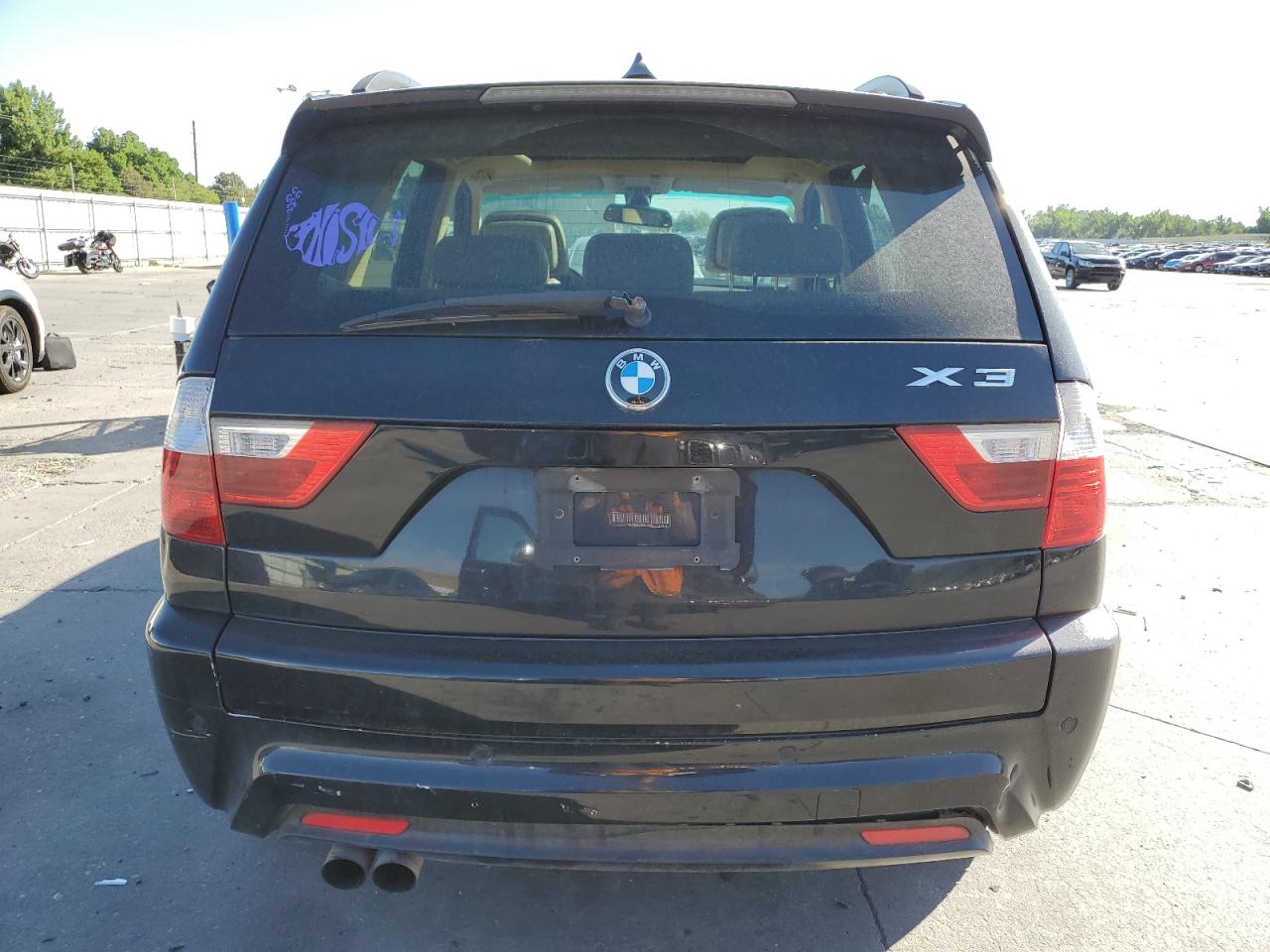 2008 BMW X3 3.0Si VIN: WBXPC93478WJ17465 Lot: 63481725