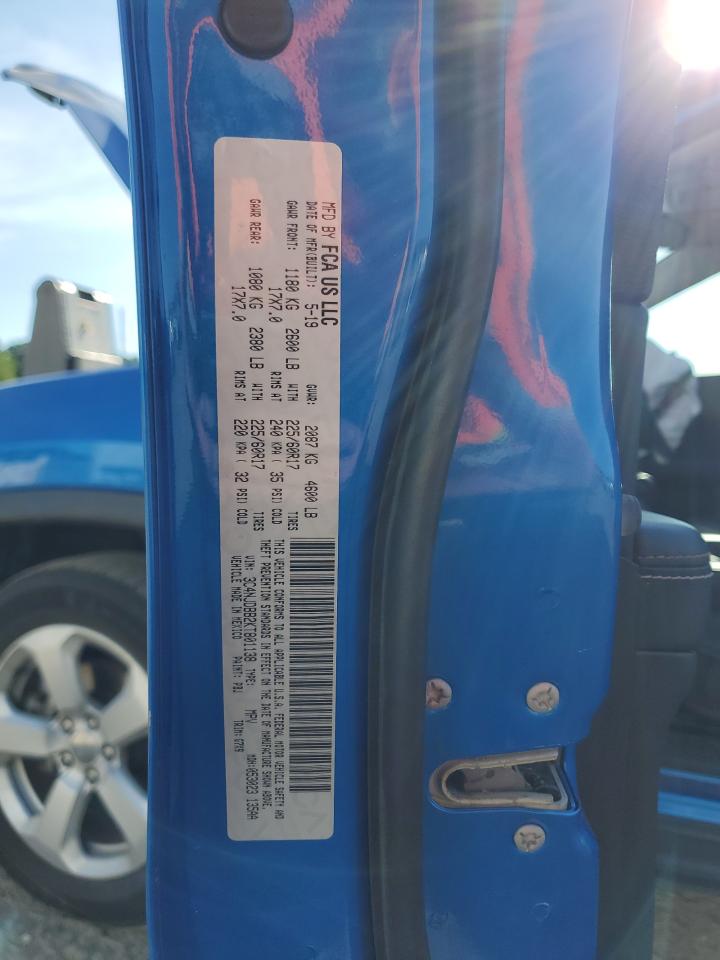 2019 Jeep Compass Latitude VIN: 3C4NJDBB2KT801138 Lot: 65320085