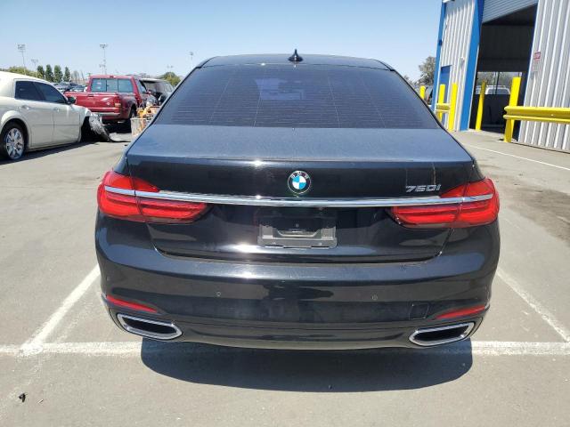 Sedans BMW 7 SERIES 2016 Czarny