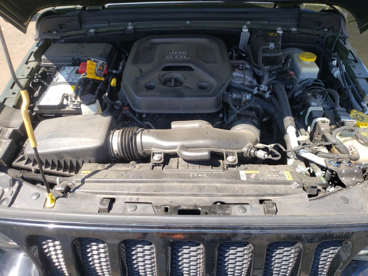 2021 Jeep Wrangler Unlimited Sport VIN: 1C4HJXDN2MW737086 Lot: 64398625