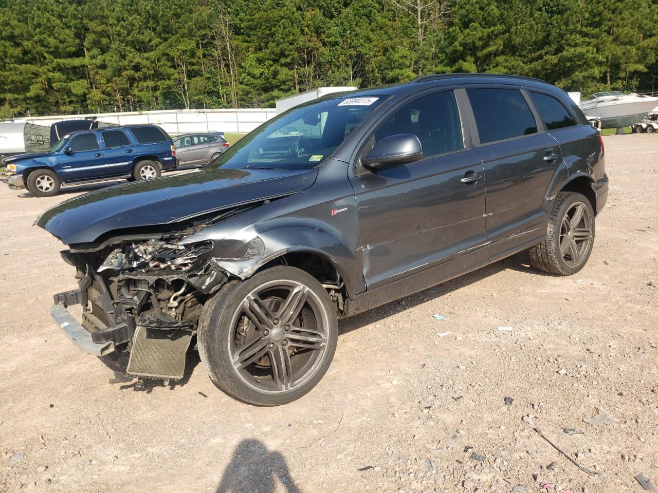 2014 Audi Q7 Prestige grey null gas WA1DGAFE7ED018804 photo #1