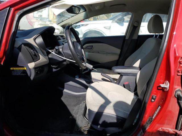  KIA RIO 2013 Burgundy