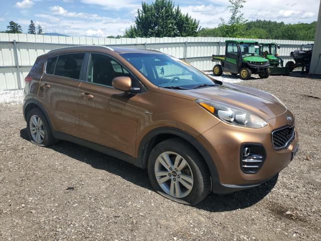  KIA SPORTAGE 2017 Коричневый