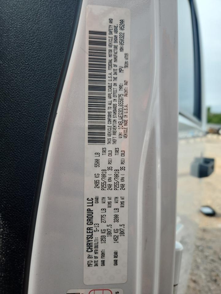 2013 Jeep Wrangler Unlimited Sahara VIN: 1C4BJWEG3DL655675 Lot: 63248855