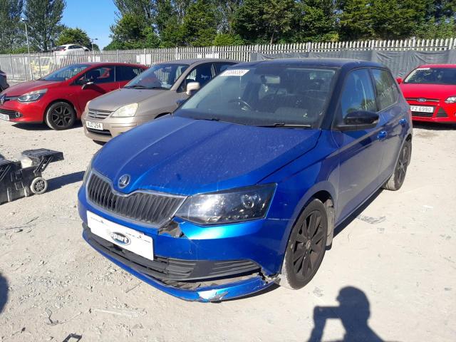 2018 SKODA FABIA COLOUR EDITION MPI  for sale at Copart BELFAST