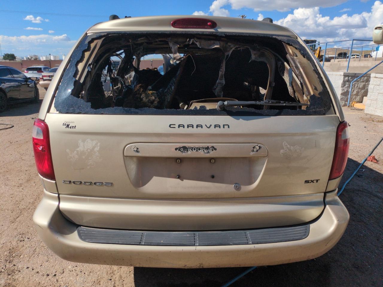2006 Dodge Caravan Sxt VIN: 1D8GP45R26B523818 Lot: 63150435