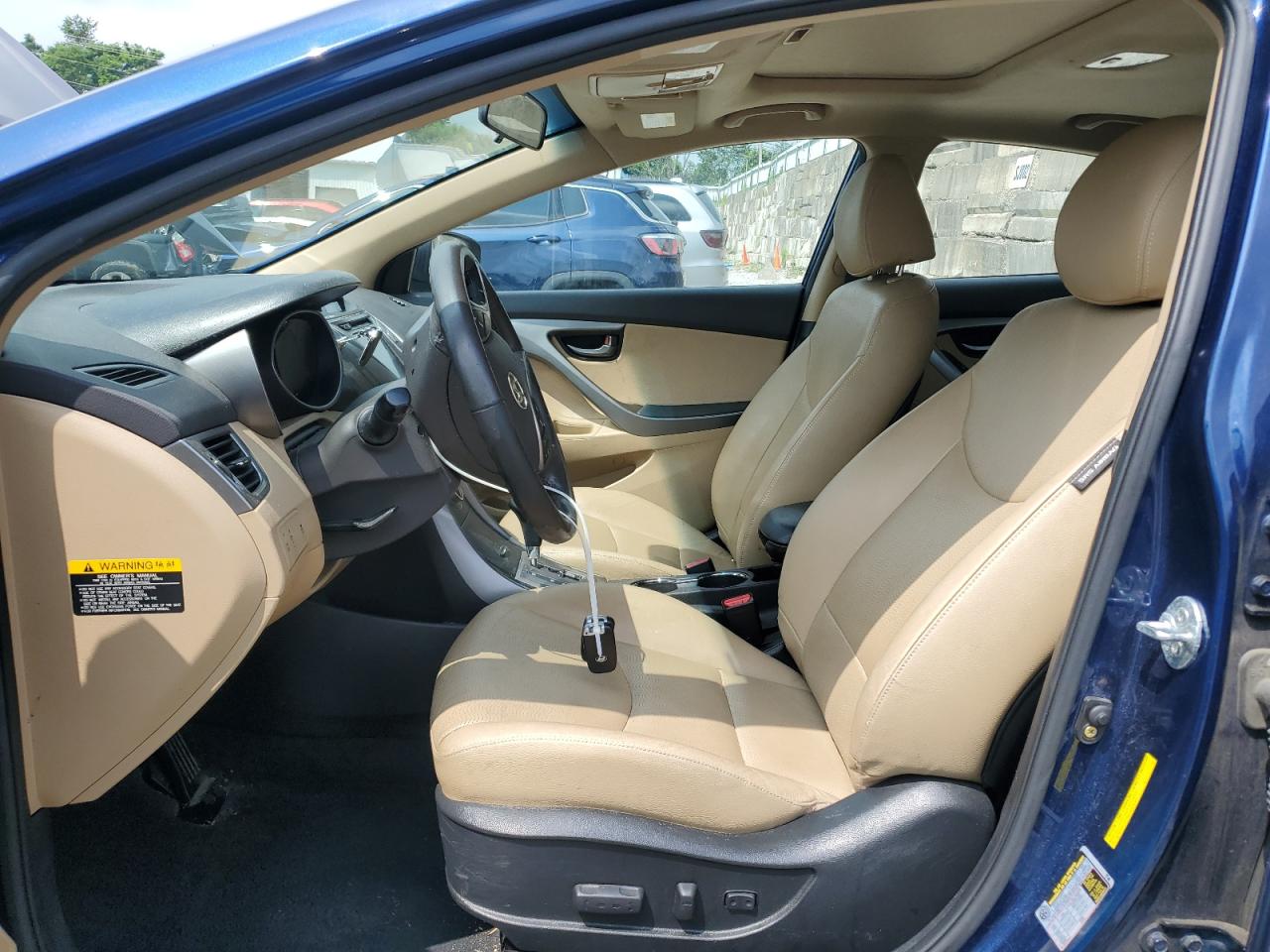 2013 Hyundai Elantra Gls VIN: KMHDH4AE9DU797161 Lot: 64624825