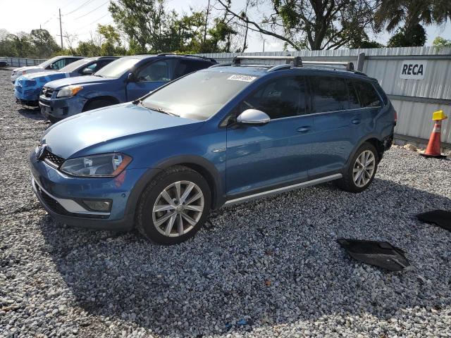  VOLKSWAGEN GOLF 2017 Blue