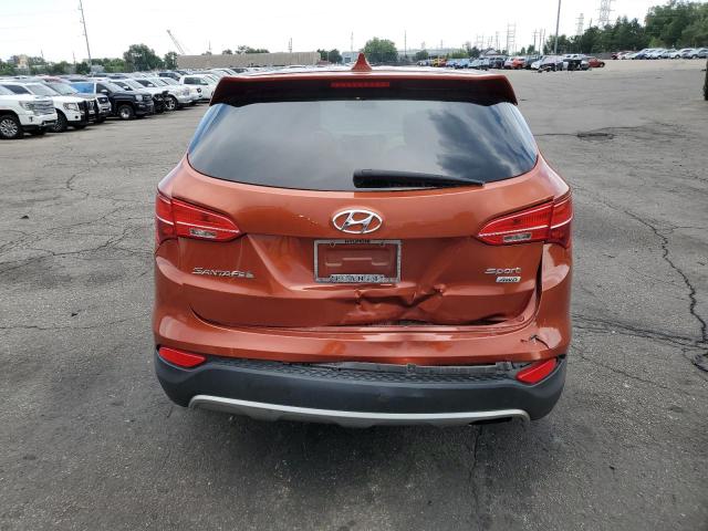 Паркетники HYUNDAI SANTA FE 2016 Оранжевый