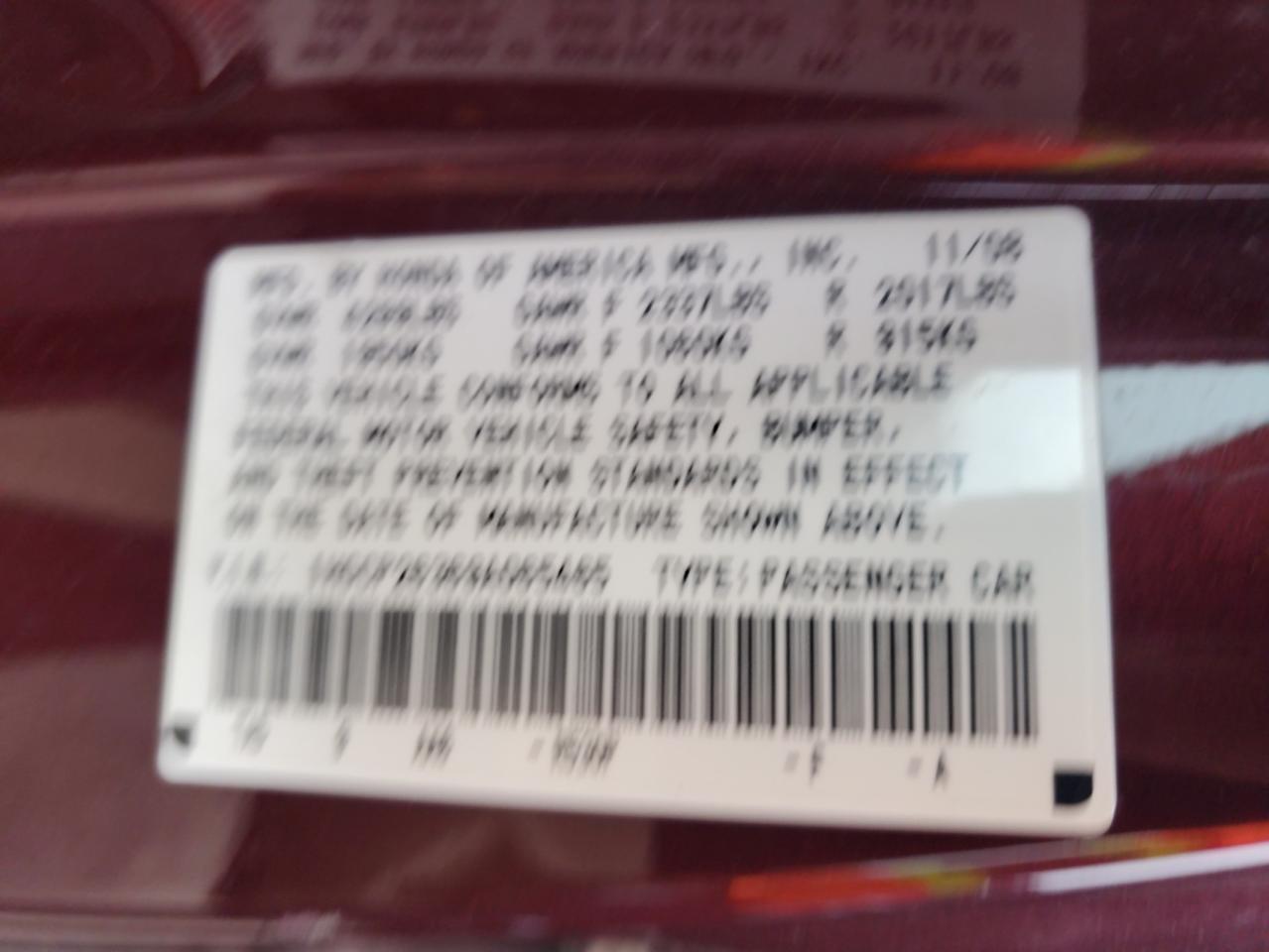 2009 Honda Accord Lx VIN: 1HGCP26369A065465 Lot: 63514035