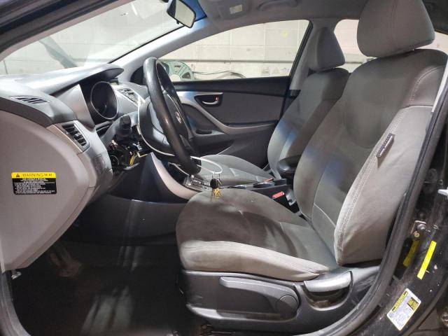  HYUNDAI ELANTRA 2012 Черный