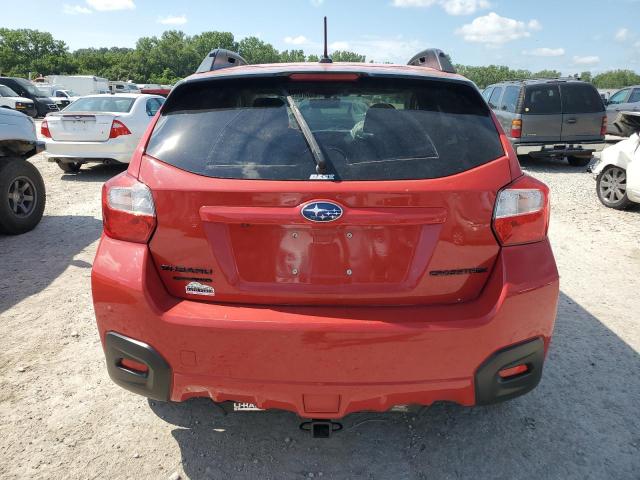  SUBARU CROSSTREK 2017 Czerwony