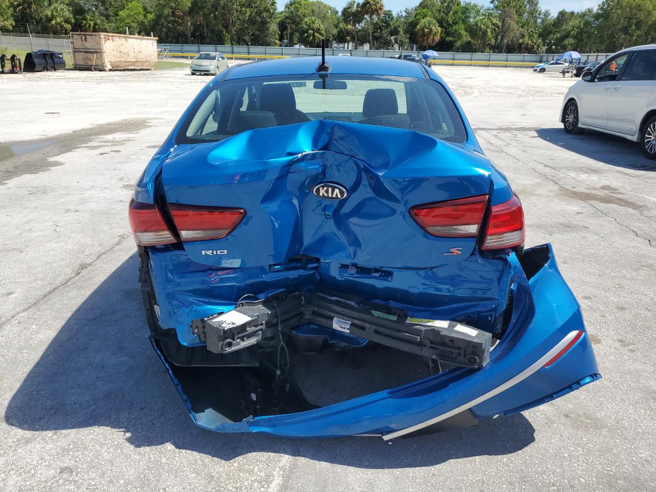 2021 Kia Rio Lx VIN: 3KPA24AD0ME430597 Lot: 62787305
