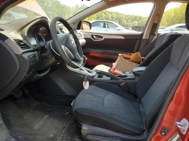 NISSAN SENTRA 2014 Czerwony
