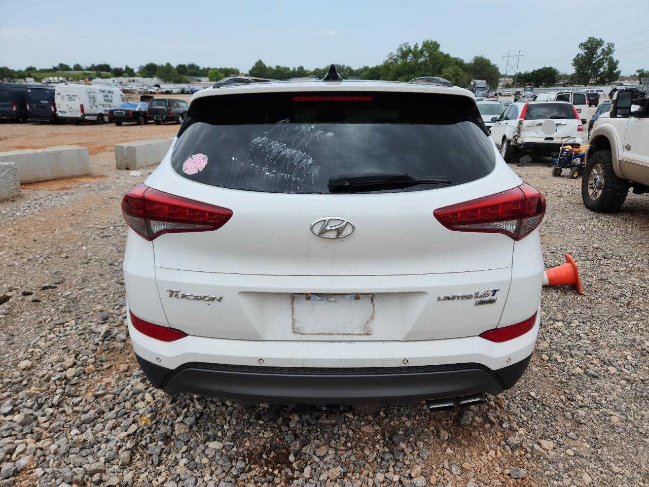 2016 Hyundai Tucson Limited VIN: KM8J3CA23GU114814 Lot: 64360575