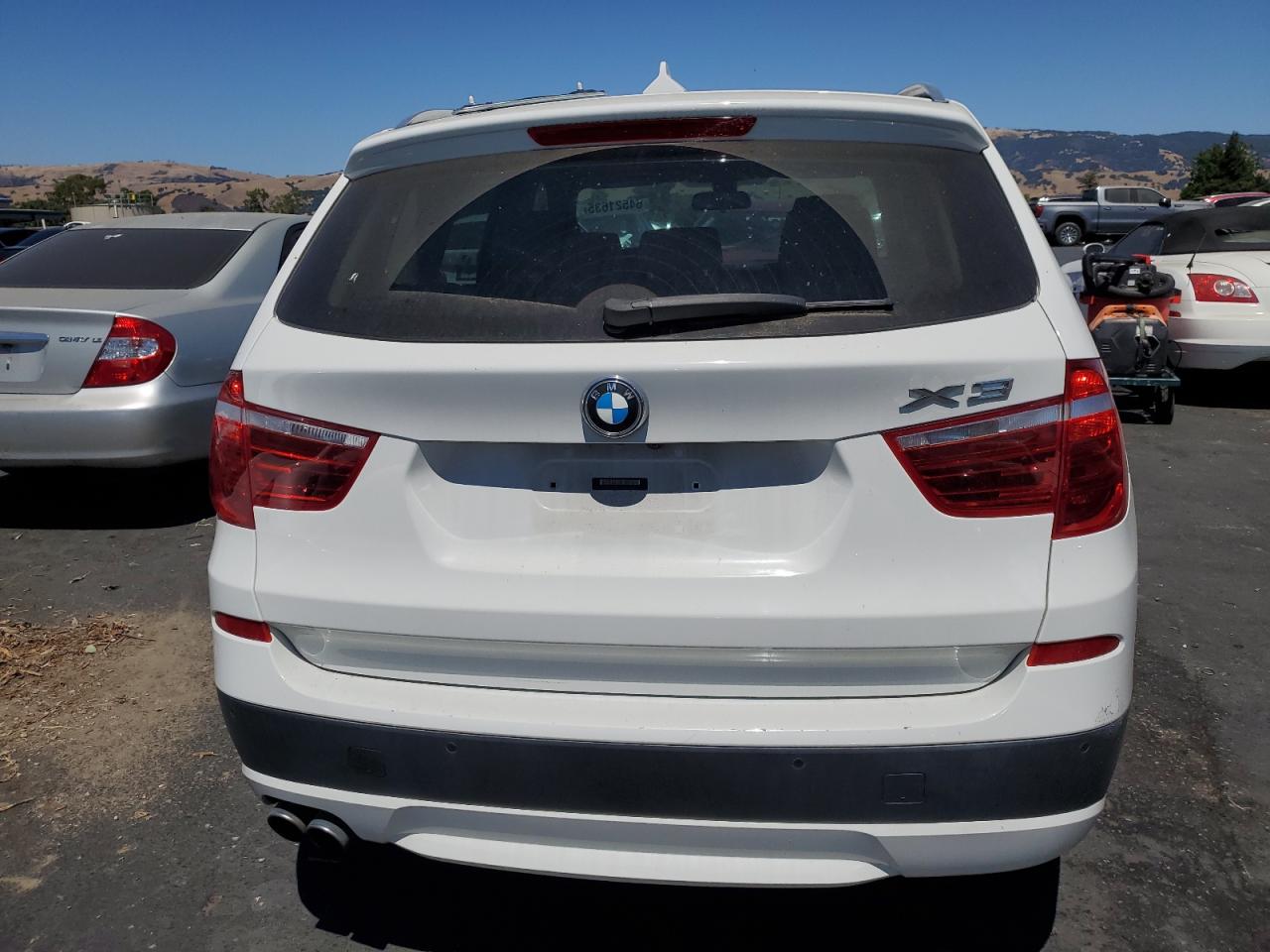 2014 BMW X3 xDrive28I VIN: 5UXWX9C58E0D38997 Lot: 64521635