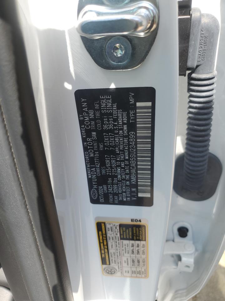 2025 Hyundai Kona Se VIN: KM8HACAB5SU234899 Lot: 64545245