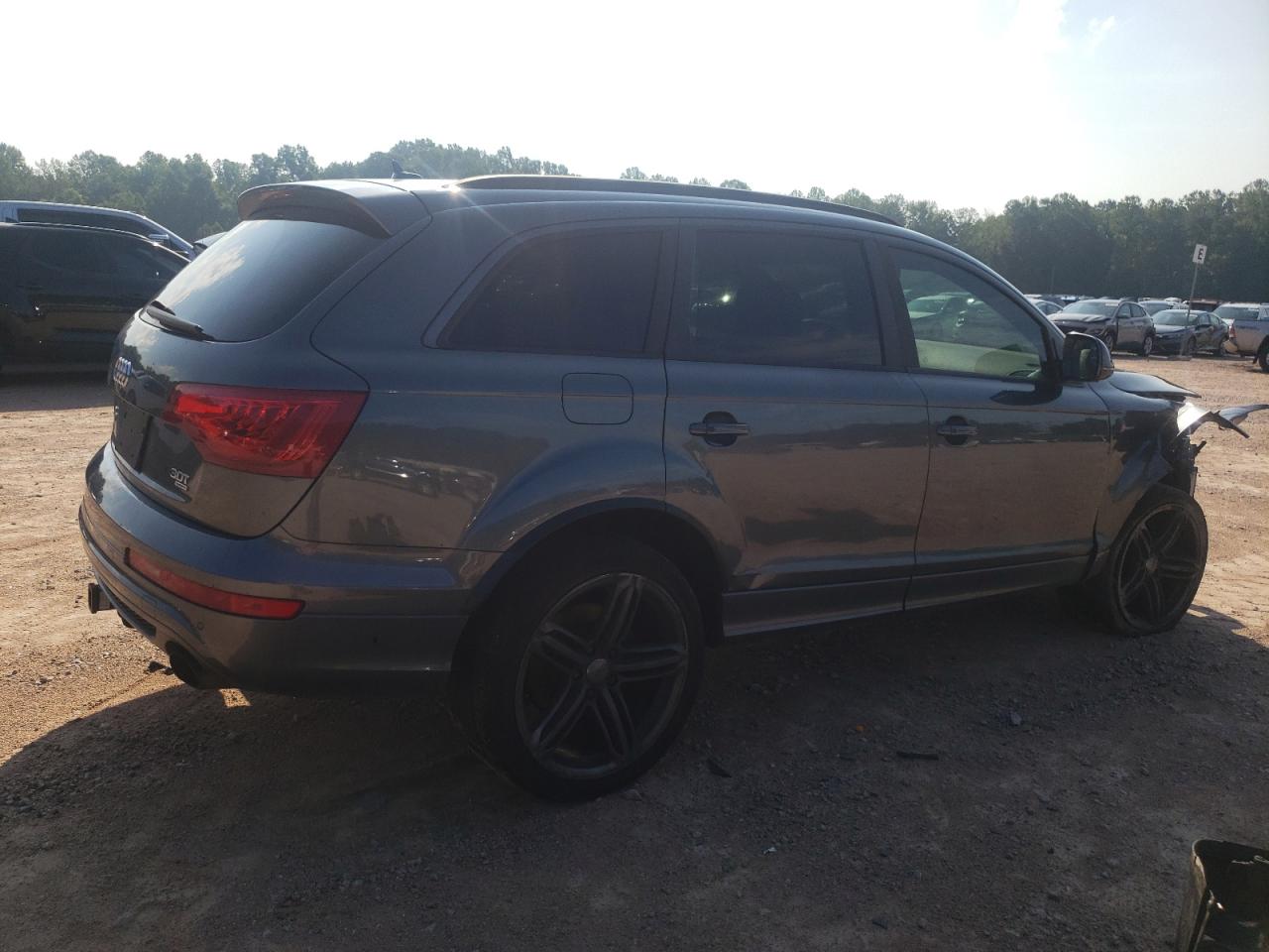 2014 Audi Q7 Prestige grey null gas WA1DGAFE7ED018804 photo #4