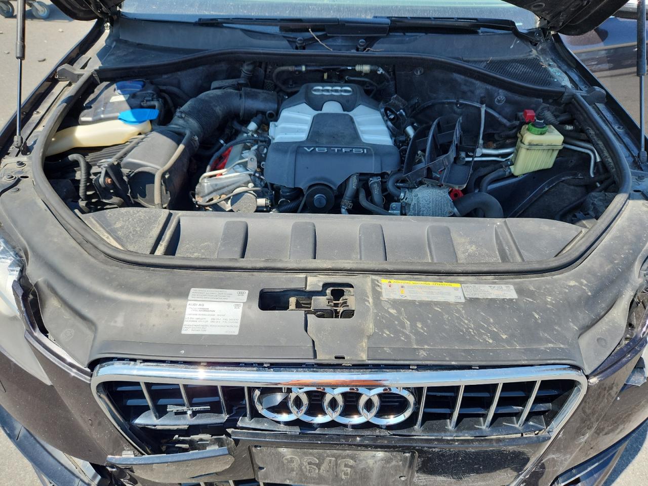 2013 Audi Q7 Premium Plus VIN: WA1LGAFE8DD007160 Lot: 63375975