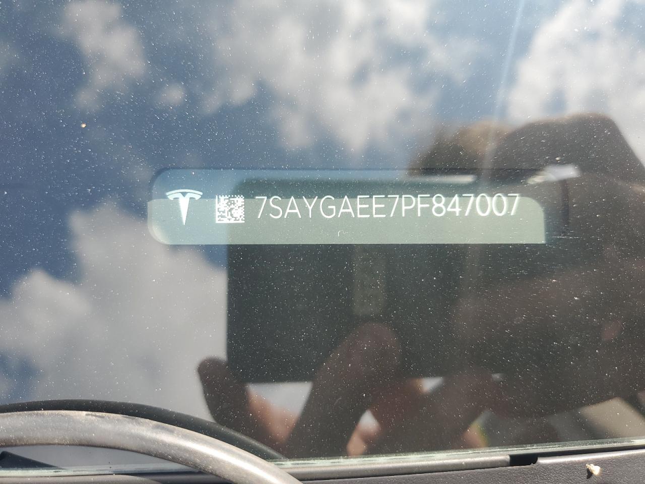 2023 Tesla Model Y VIN: 7SAYGAEE7PF847007 Lot: 64879285