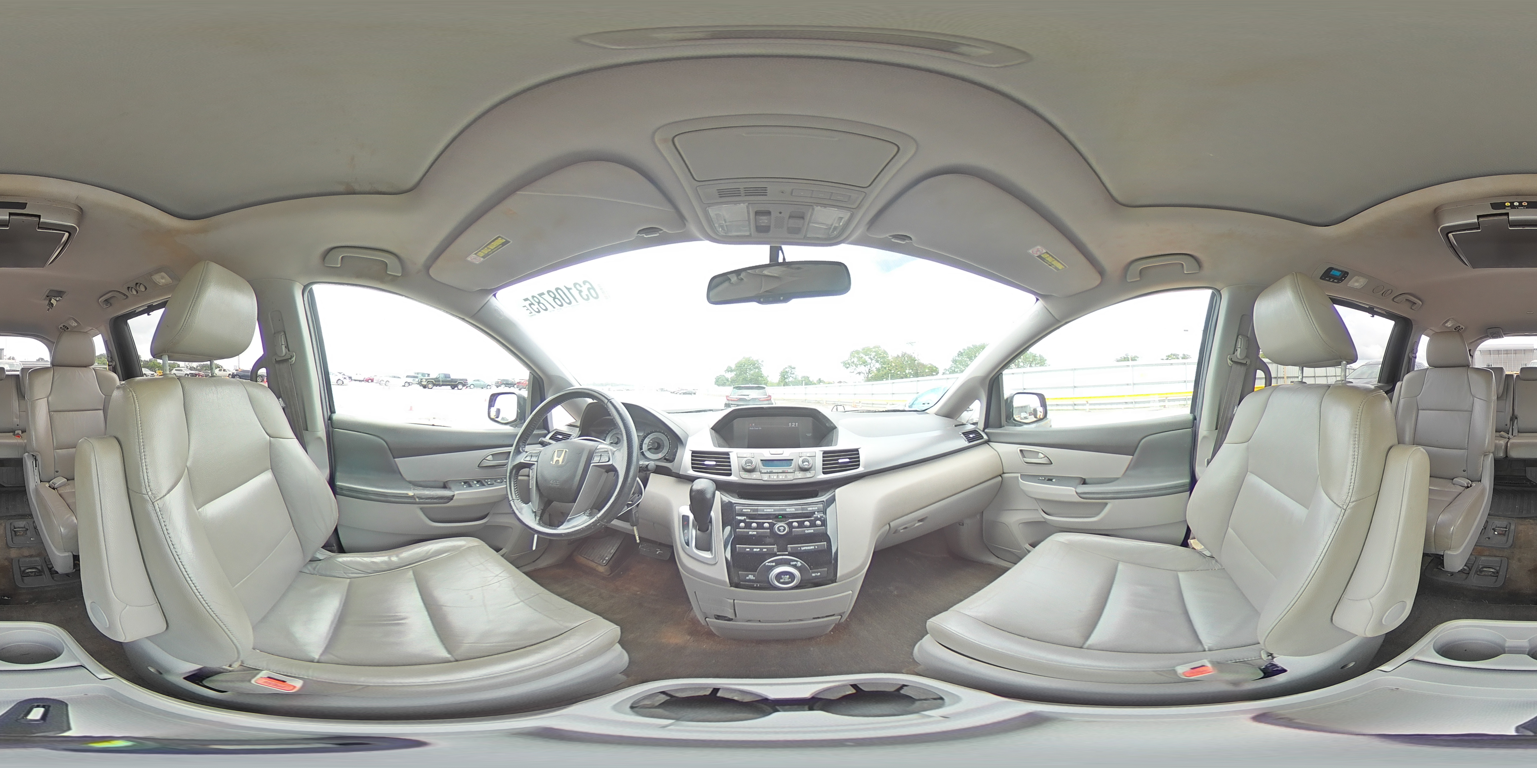 2012 Honda Odyssey Exl VIN: 5FNRL5H64CB067453 Lot: 63108785