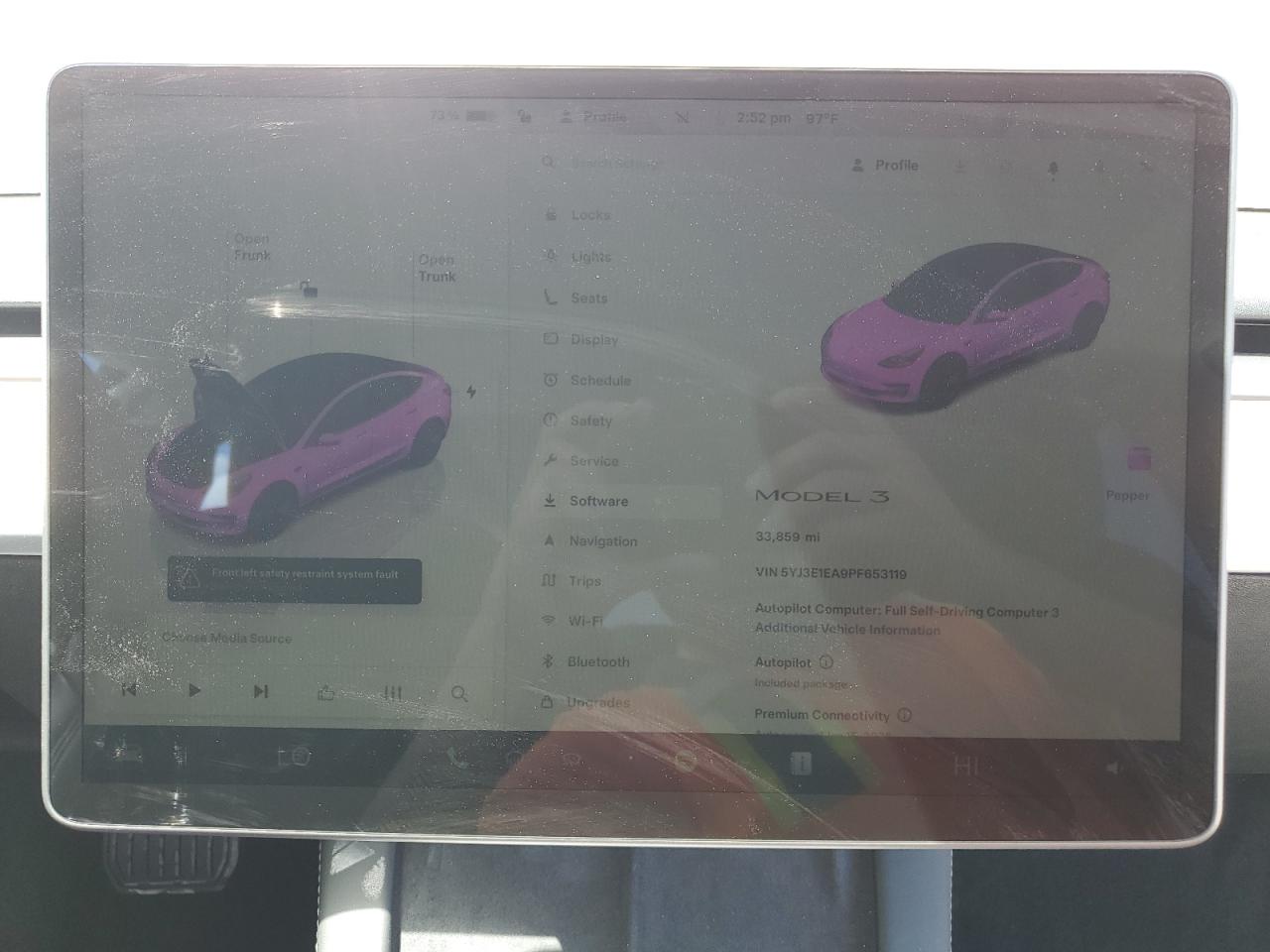 2023 Tesla Model 3 VIN: 5YJ3E1EA9PF653119 Lot: 63982525