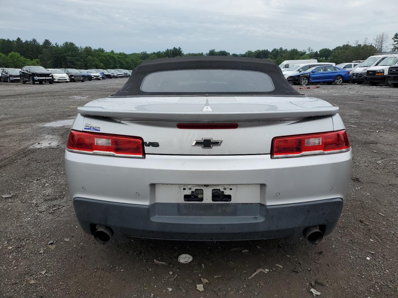 2015 Chevrolet Camaro Lt VIN: 2G1FD3D33F9139549 Lot: 62664385