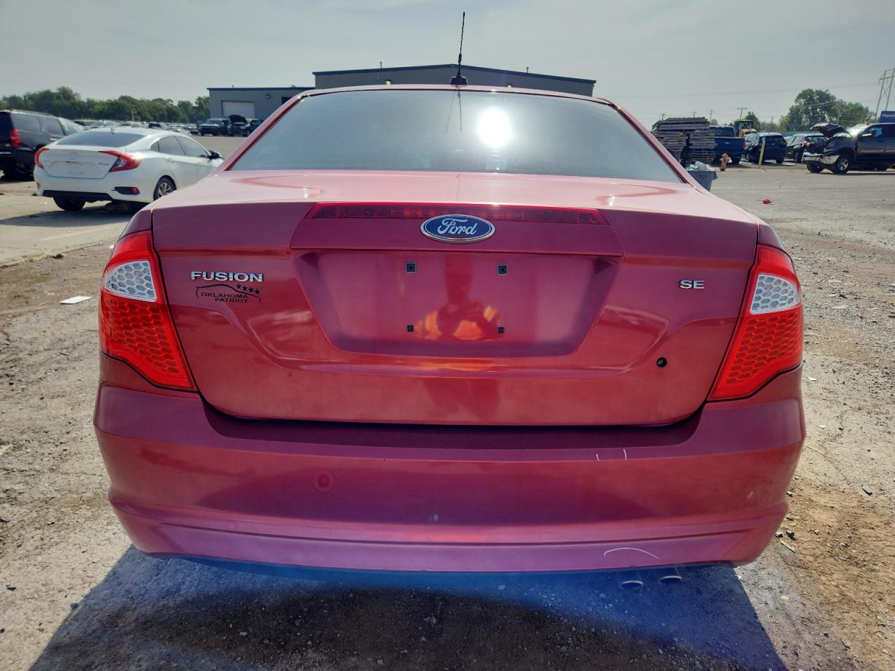 2011 Ford Fusion Se VIN: 3FAHP0HA2BR196477 Lot: 63853585